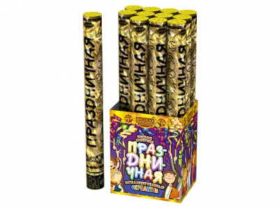 Праздничная 50 Пневматическая хлопушка купить в Кизеле | kizel.salutsklad.ru