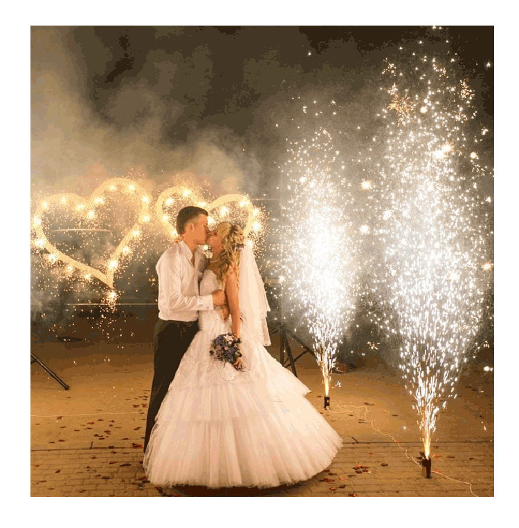 Организация пиротехнического шоу на свадьбу  Кизел | kizel.salutsklad.ru