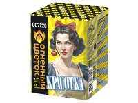 Красотка Батарея салютов купить в Кизеле | kizel.salutsklad.ru