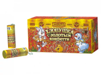 Хлопушка с золотым конфетти Хлопушки купить в Кизеле | kizel.salutsklad.ru