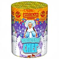 Новогодний снег Батарея салютов купить в Кизеле | kizel.salutsklad.ru
