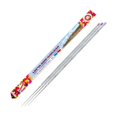 Триколор 650 мм. Бенгальские огни цветные купить в Кизеле | kizel.salutsklad.ru