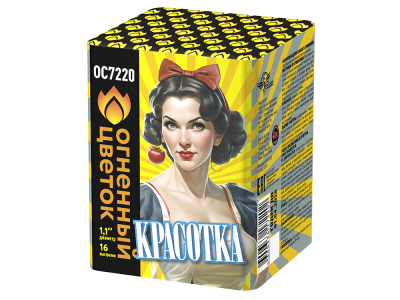 Красотка Батарея салютов купить в Кизеле | kizel.salutsklad.ru