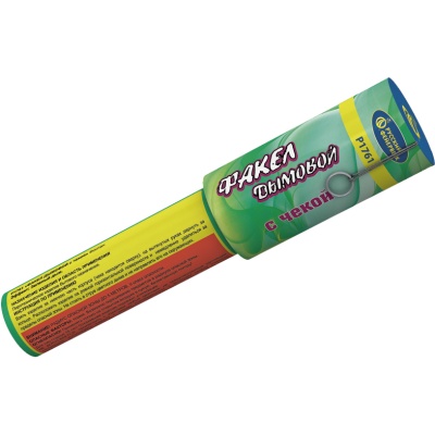 Дымовой (с чекой) зеленый Фальшфейер купить в Кизеле | kizel.salutsklad.ru