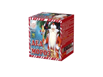 Дед Мороз Батарея салютов купить в Кизеле | kizel.salutsklad.ru
