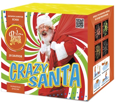 CRAZY SANTA Фейерверк купить в Кизеле | kizel.salutsklad.ru