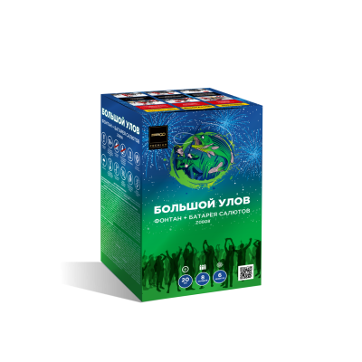 Большой улов Фонтан фейерверк купить в Кизеле | kizel.salutsklad.ru