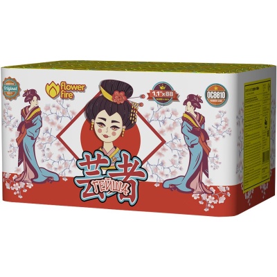 Гейша Батарея салютов купить в Кизеле | kizel.salutsklad.ru