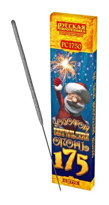 Золотой 175 мм. Бенгальские огни купить в Кизеле | kizel.salutsklad.ru