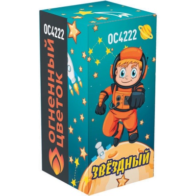 Звездный Пиротехнический фонтан купить в Кизеле | kizel.salutsklad.ru